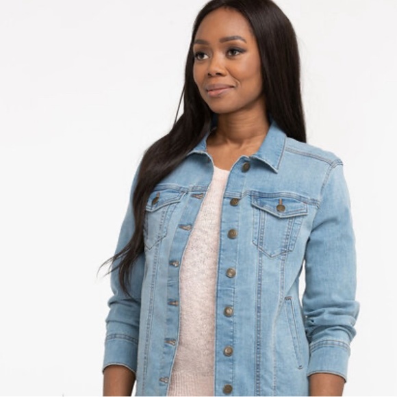 Cloe petites jean jacket EUC size s - Picture 6 of 7